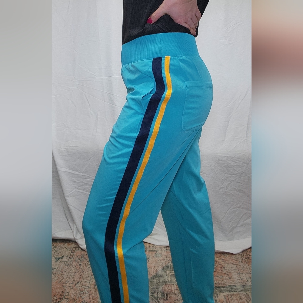 laila ali pants scuba blue